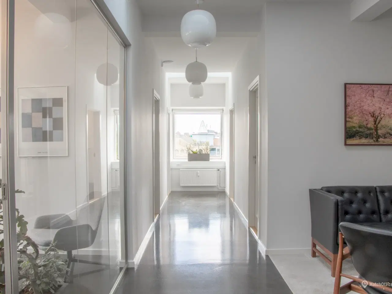 Billede 6 - Kontorpladser i nyistandsat penthouse på Vesterbro med ro. grøn udsigt og all-inclusive