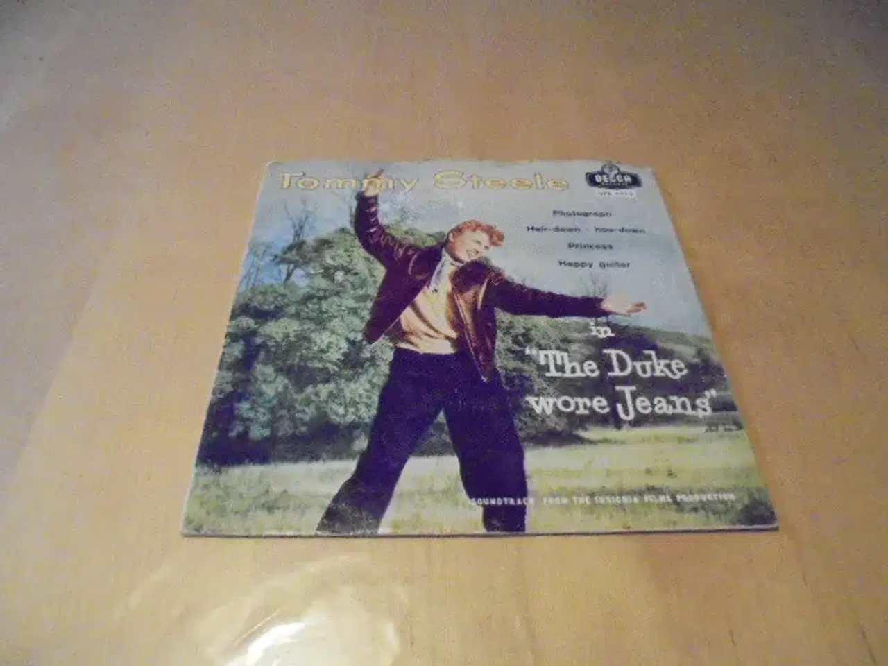 Billede 1 - EP - Tommy Steele - The Duke wore Jeans  