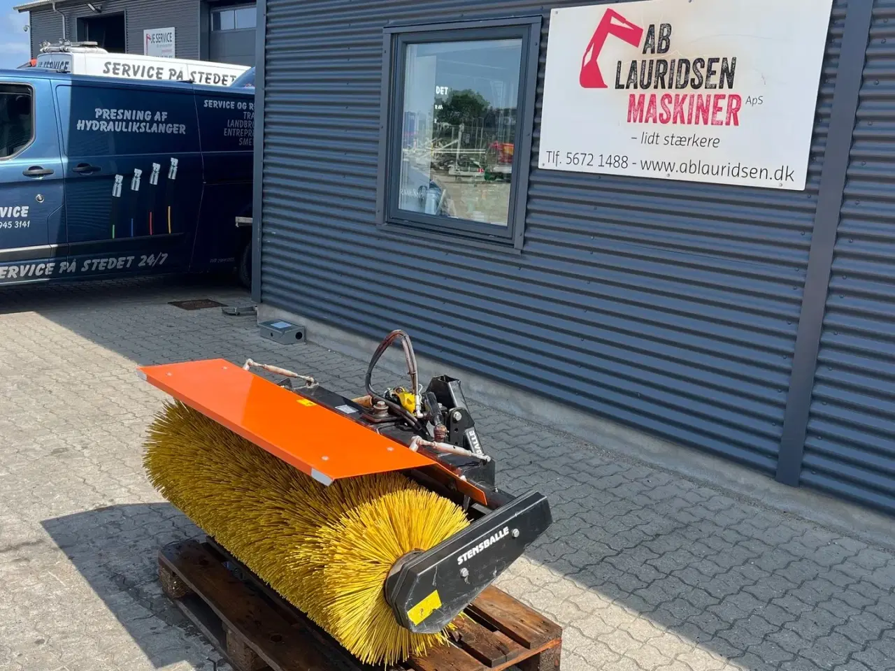 Billede 2 - GMR Stensballe ff1300 130cm mekanisk kost hydraulisk sving