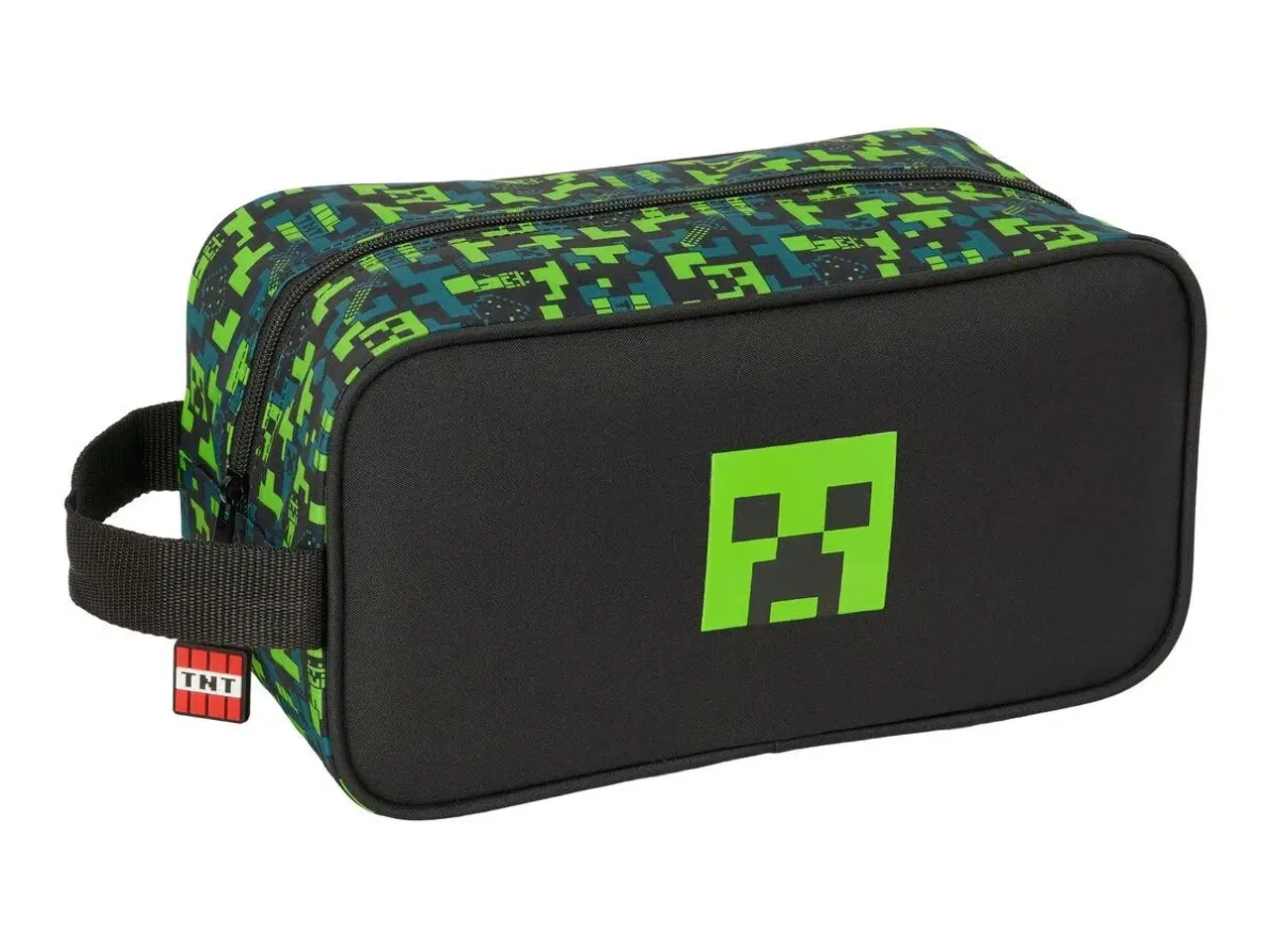 Billede 1 - Minecraft rejsetoilettaske - TNT, multifarvet 29 × 15 × 14 cm