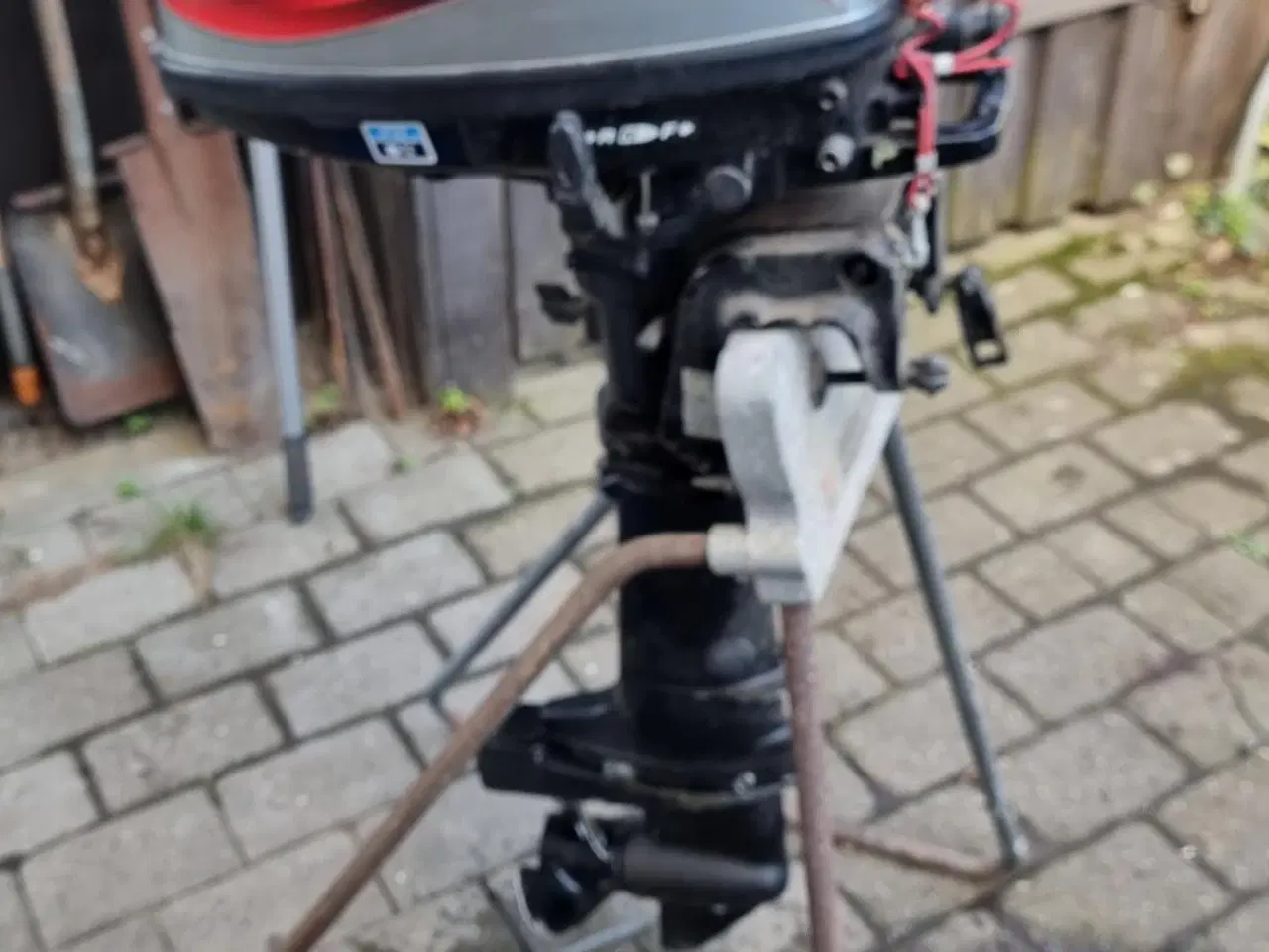 Billede 2 - Saga7 jolle med ophalervogn og motor