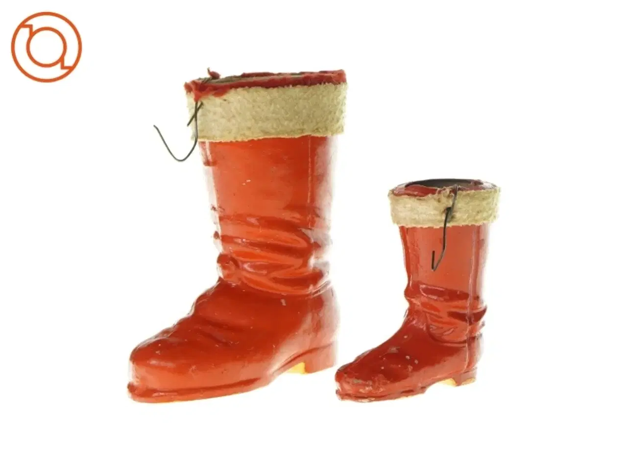 Billede 1 - Julemandstøvle i forskellig størrelser (2 styk)