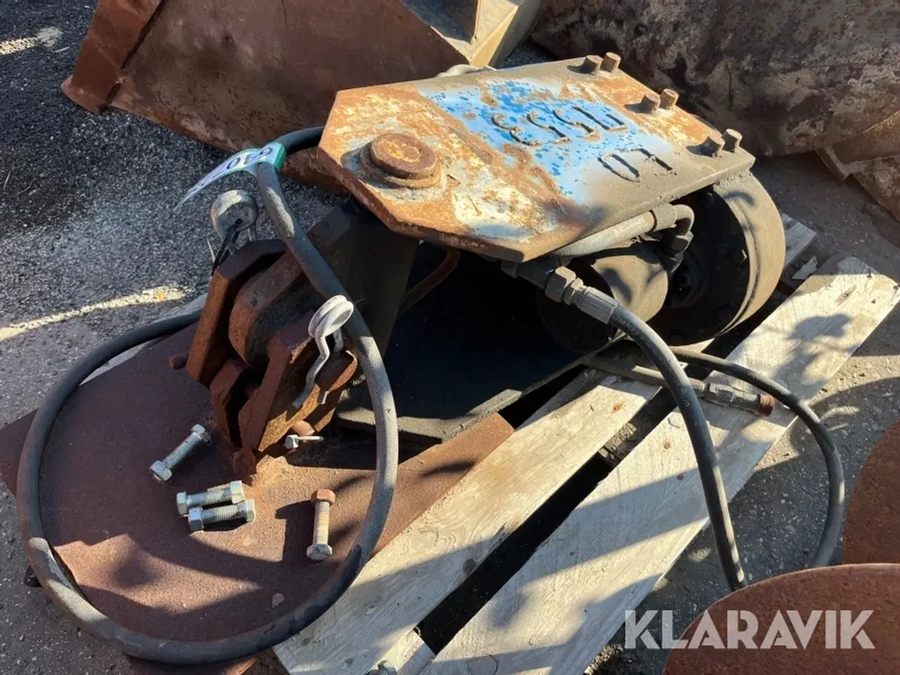 Billede 2 - Jordbor hydraulisk Anders Pedersen Maskinfabril Ø30-Ø60