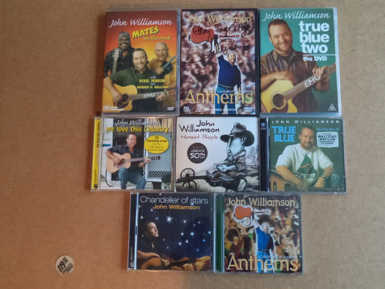 Billede 1 - .JOHN  WILLIAMSON  CDer sælges stykvis