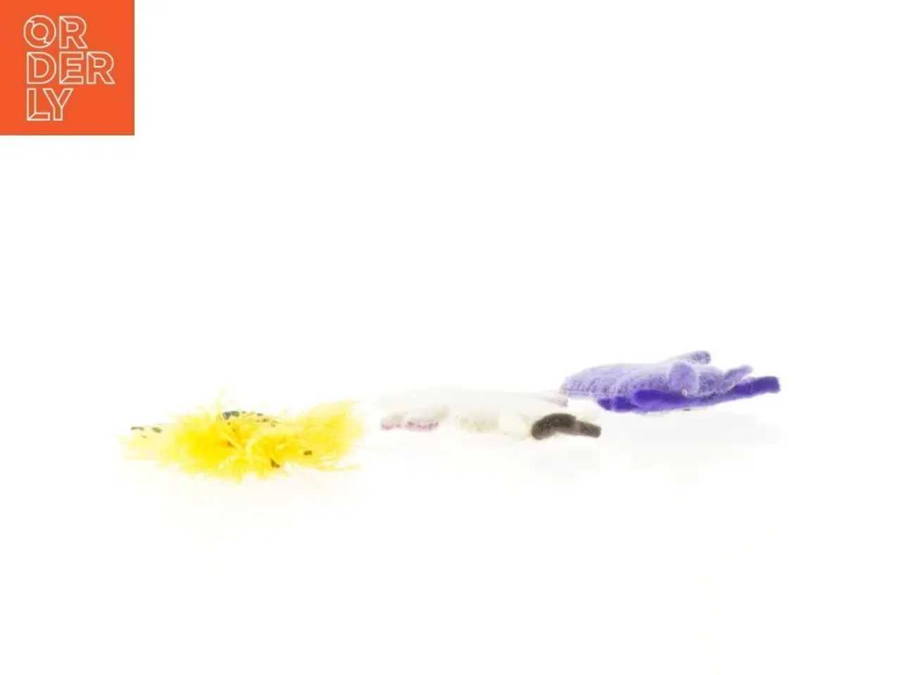 Billede 4 - Fingerdukker i filt, dyr (str. 9 cm)