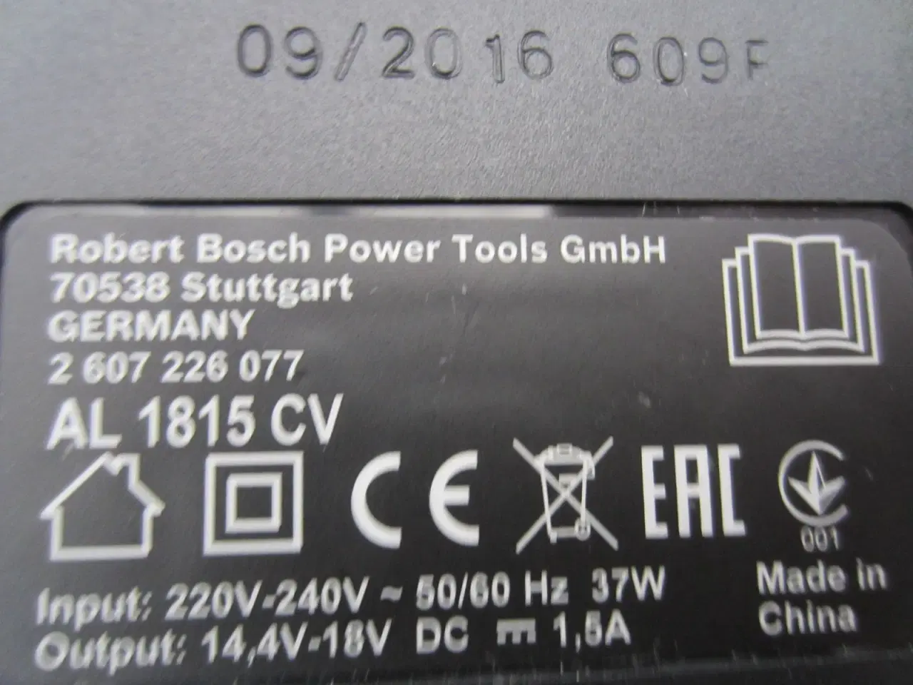 Billede 3 - BOSCH AL 1815 CV Li-Ion batteri oplader
