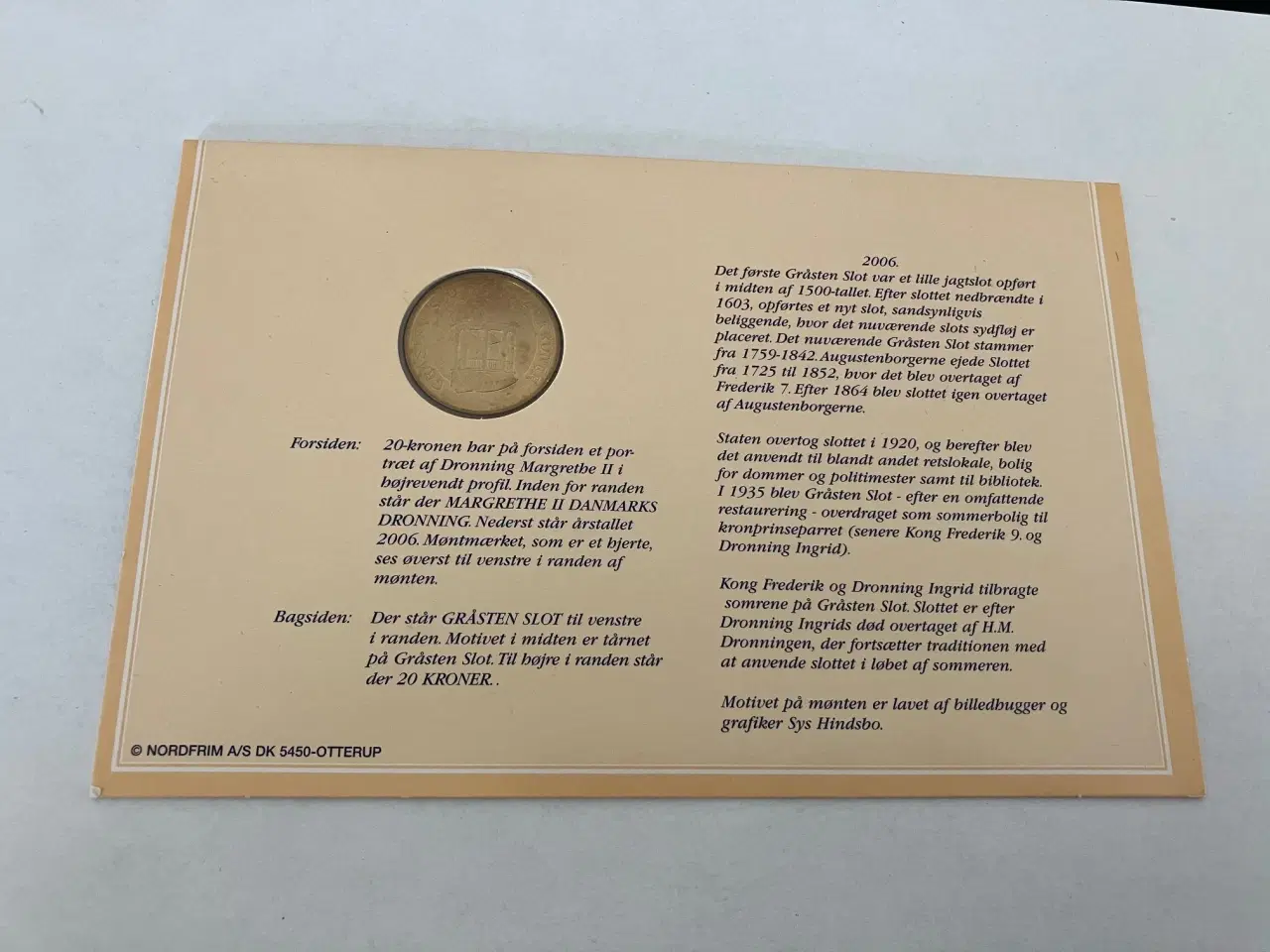 Billede 2 - 20 Kroner - Gråsten Slot