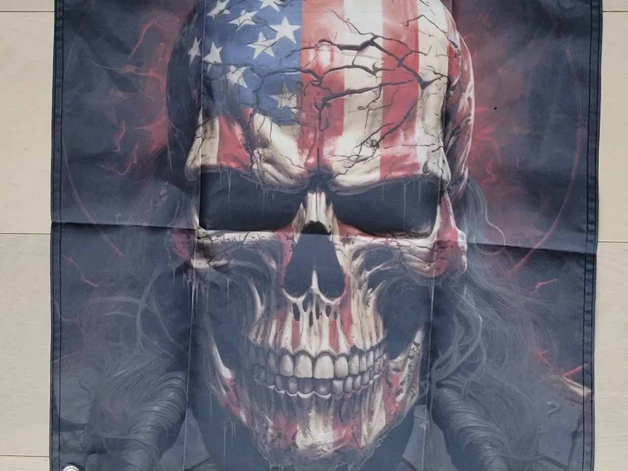 Billede 1 - USA flag skull