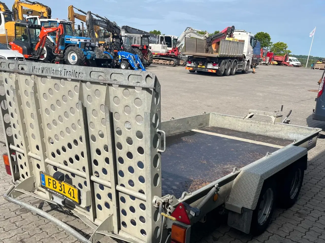 Billede 6 - Ifor Williams GH 126 Maskintrailer