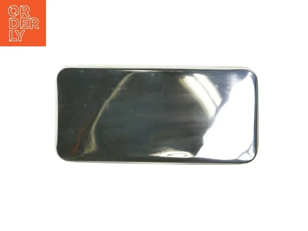 Billede 5 - Stål opbevaringskasse med låg (str. 32x15 cm) Låget binder