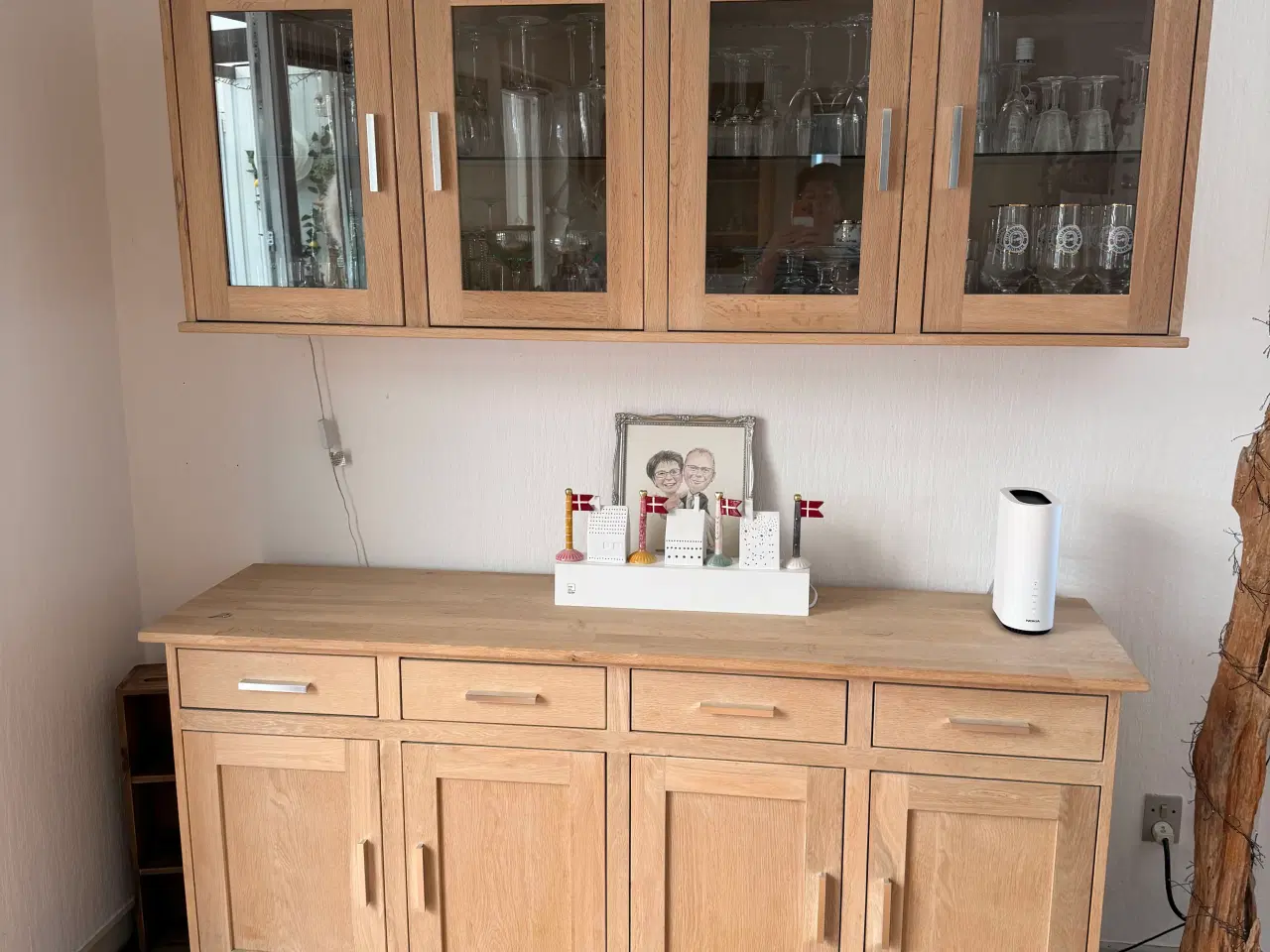 Billede 2 - Reol i egetræ