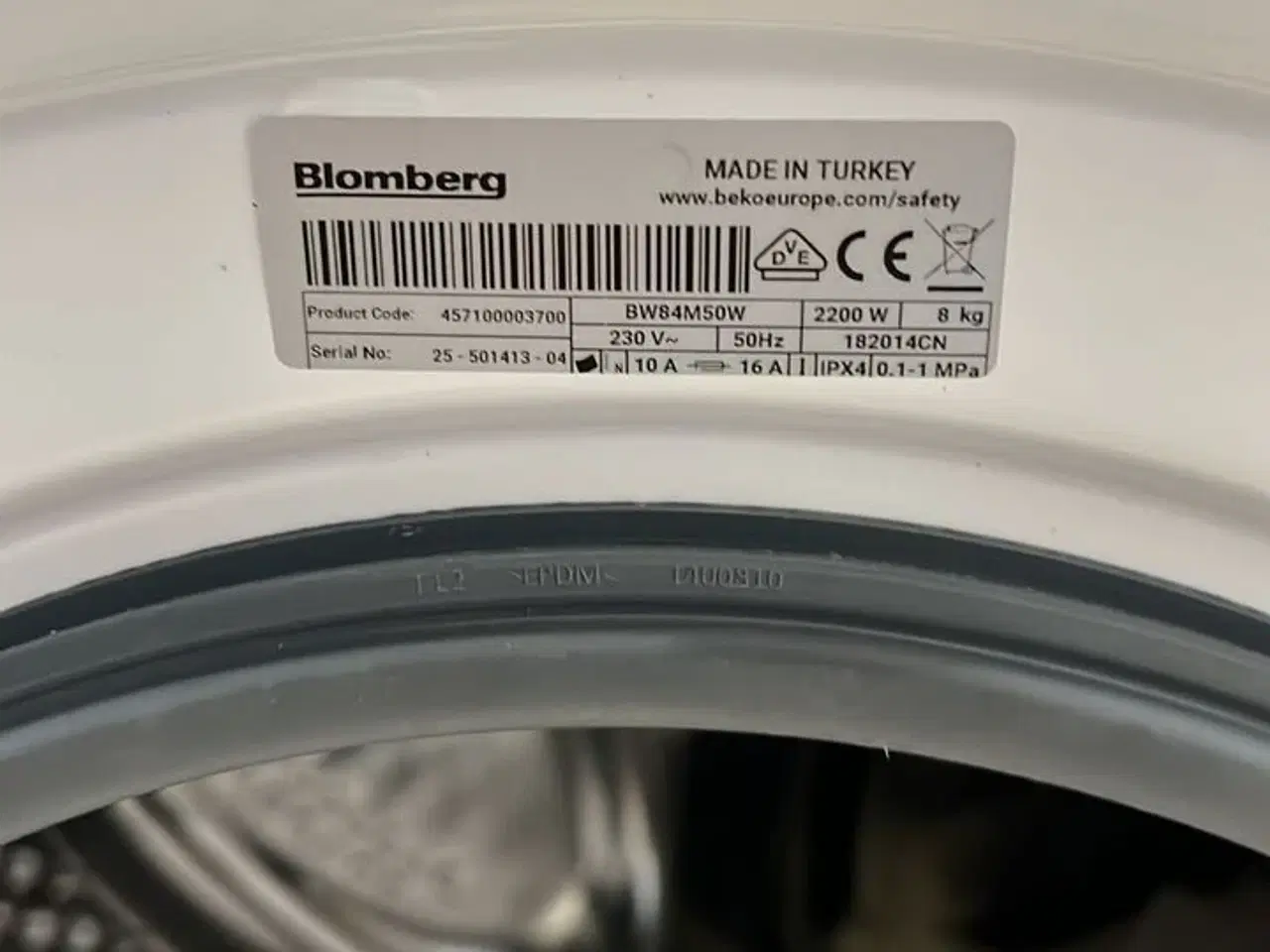 Billede 4 - Blomberg - splinterny vaskemaskine