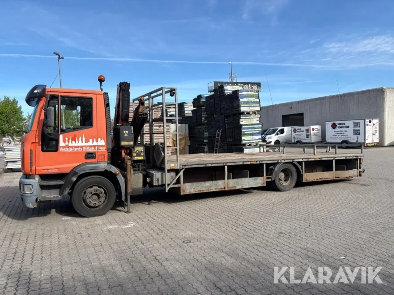 Billede 2 - Lastbil Iveco MI 120 med kran