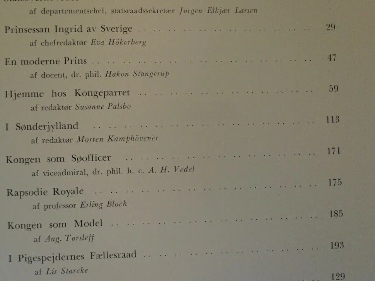 Billede 5 - vort kongepar - sølvbryllupsbog - frederik IX og, 
