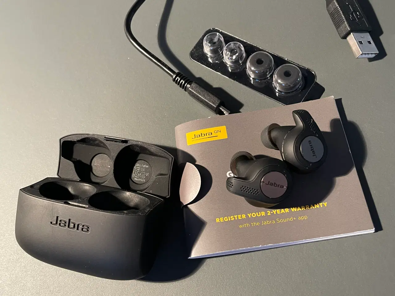 Billede 2 - Jabra Elite Active 65t trådløse In-Ear høretelefon