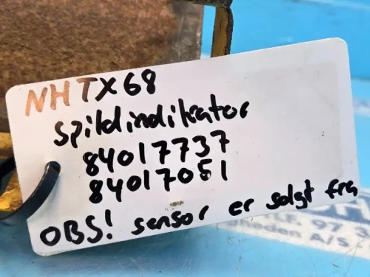Billede 2 - New Holland TX68 Spilindikator 84017737