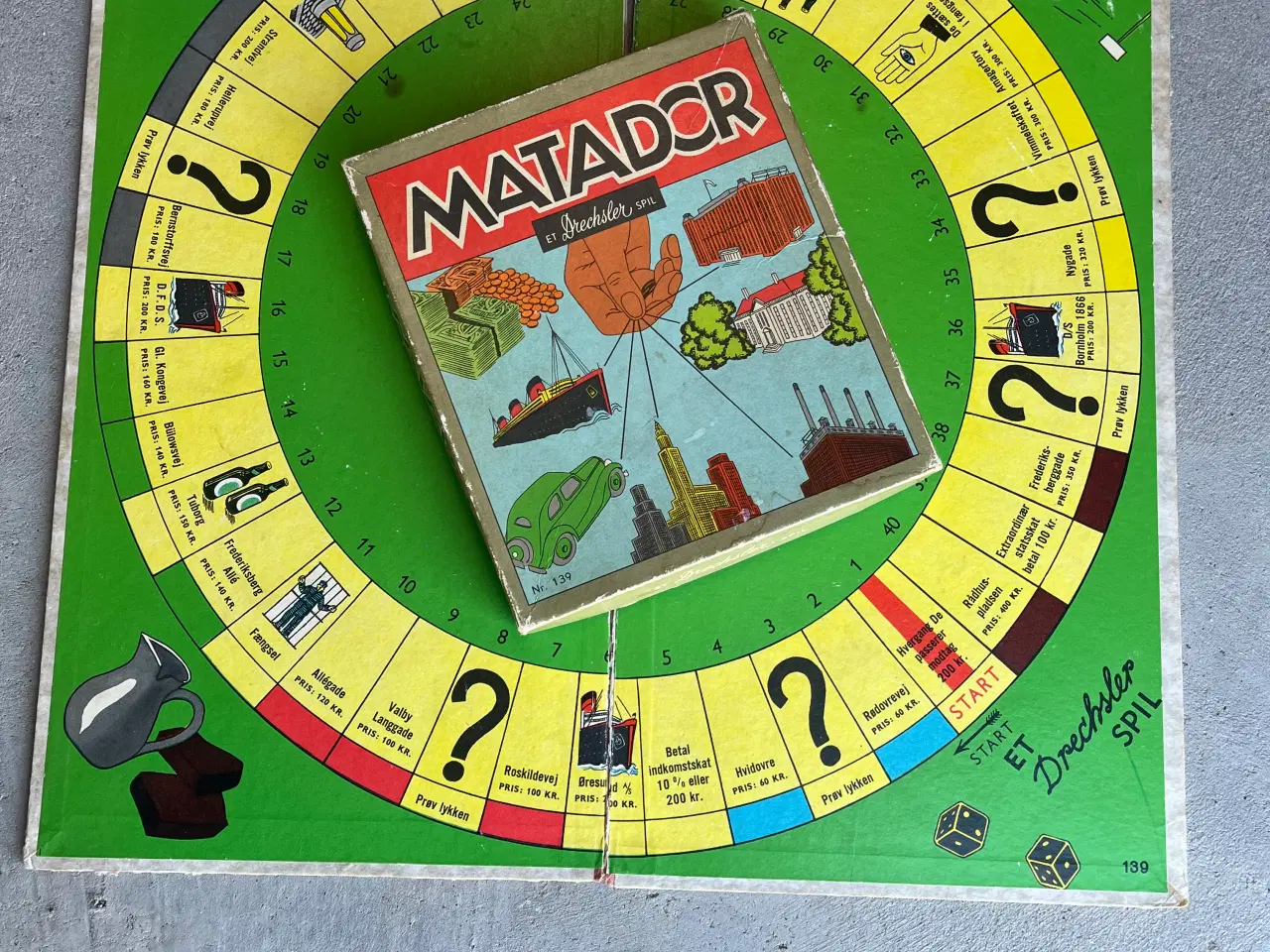 Billede 1 - Matador spil antik