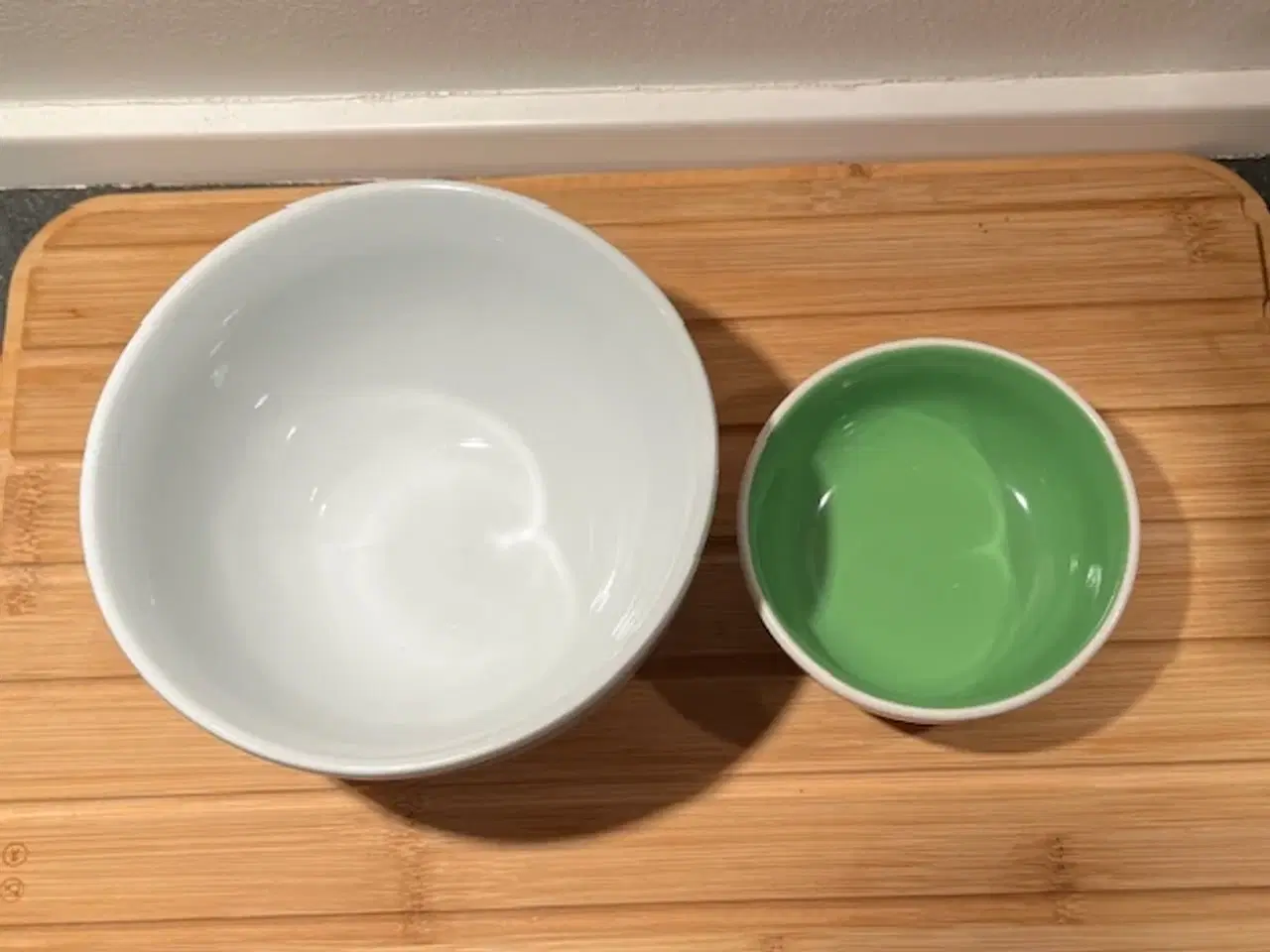 Billede 2 - Smukt skålesæt–Massimo Più & Matcha-grøn kontrast