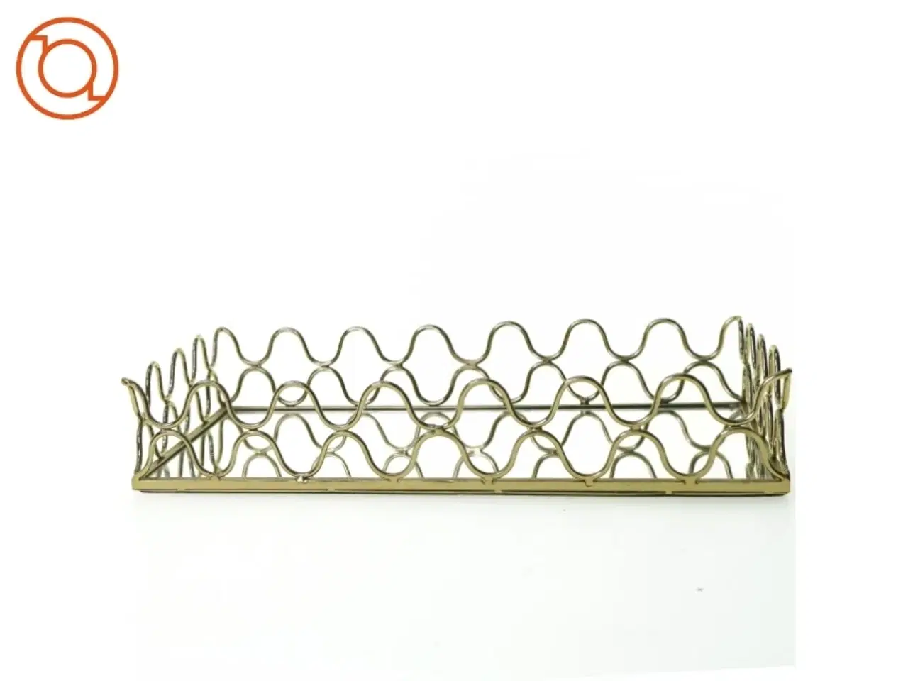 Billede 1 - Spejl bakke fra H&M (str. 32 x 18 x 5 cm)