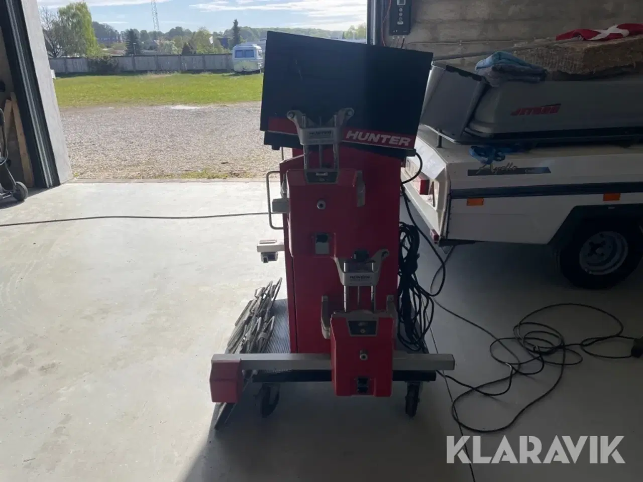 Billede 4 - Hjulsudmålings maskine Hunter G111