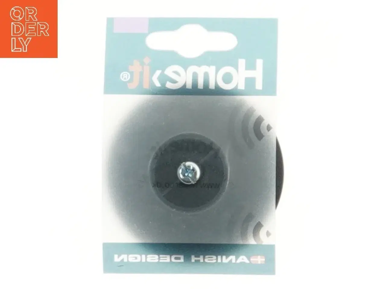 Billede 2 - Sort møbelknop (str. 8 cm)