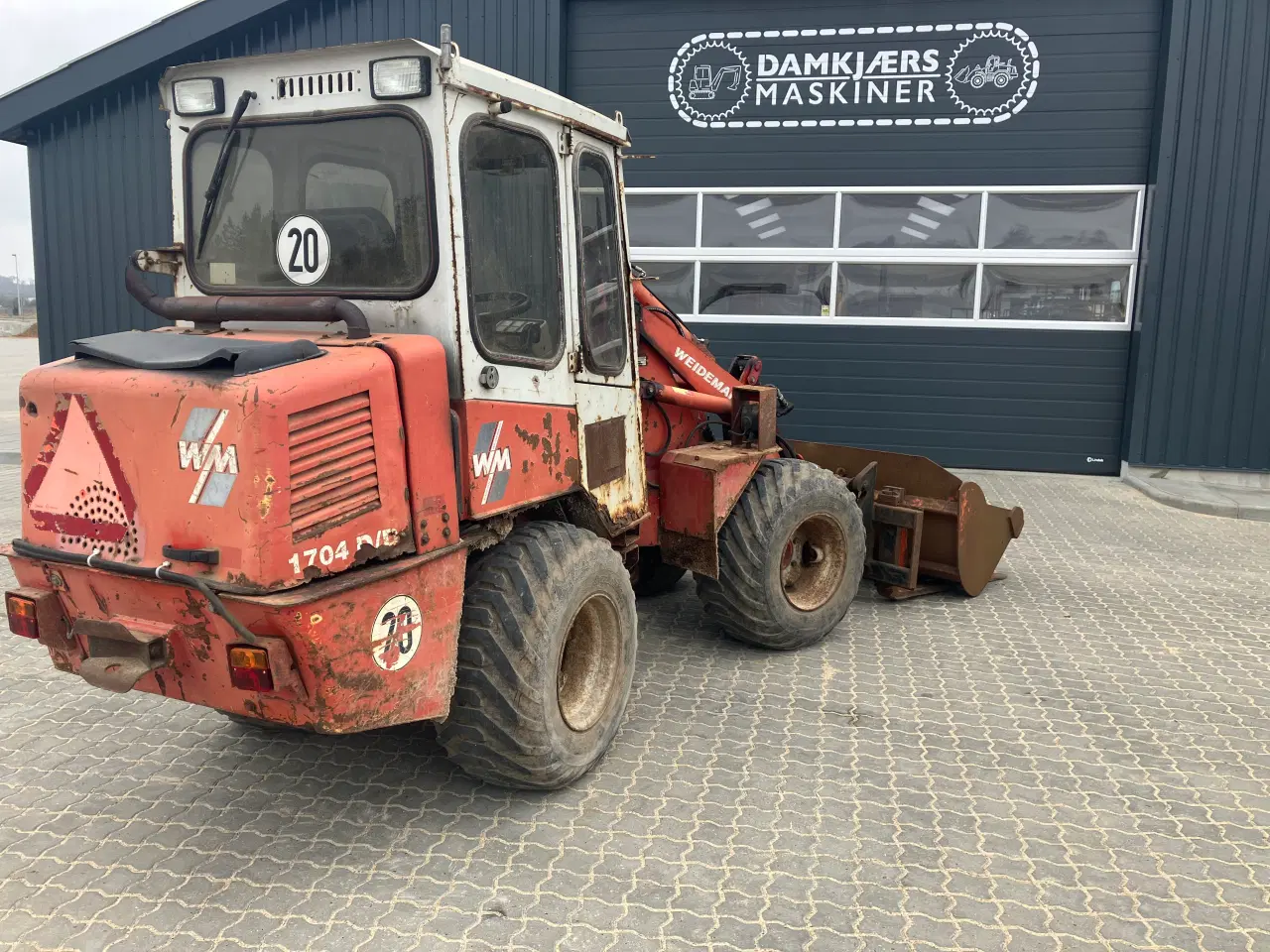 Billede 5 - Weidemann 1704 D/D.kører rigtig godt