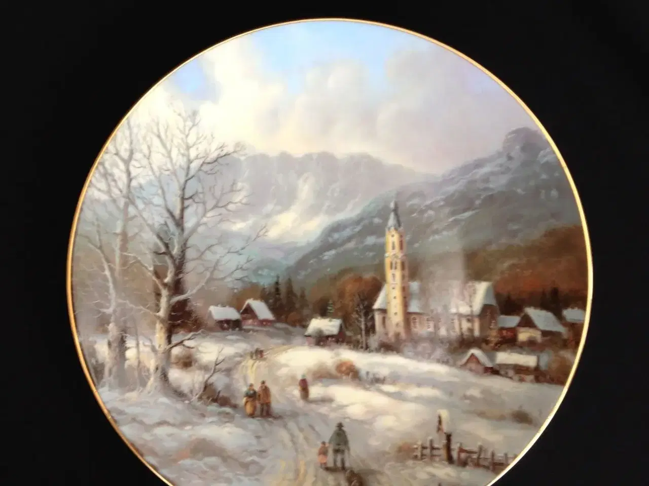 Billede 1 - Platte "Die Kirche im Tal"