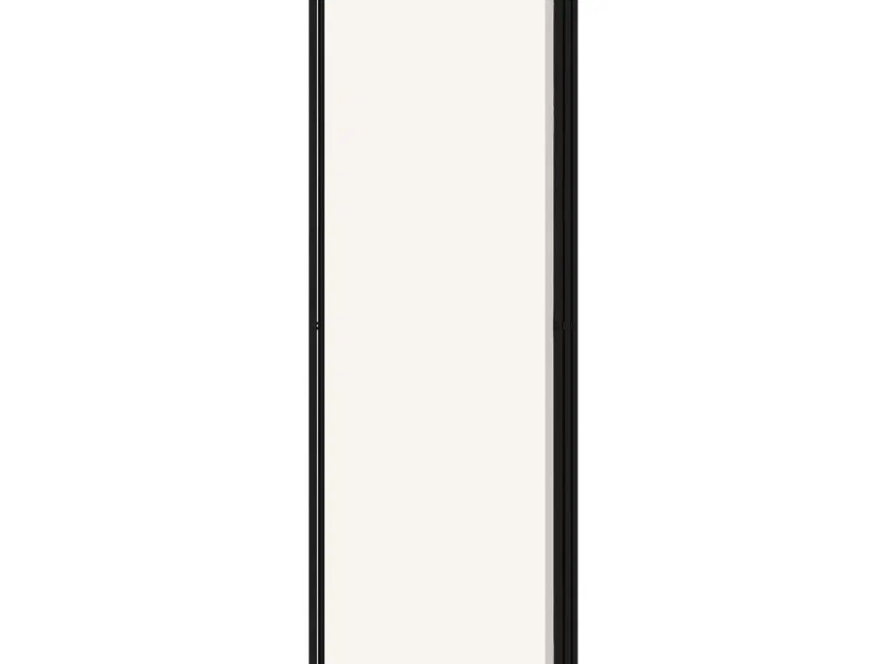 Billede 4 - 3-panels rumdeler 150 x 180 cm hvid