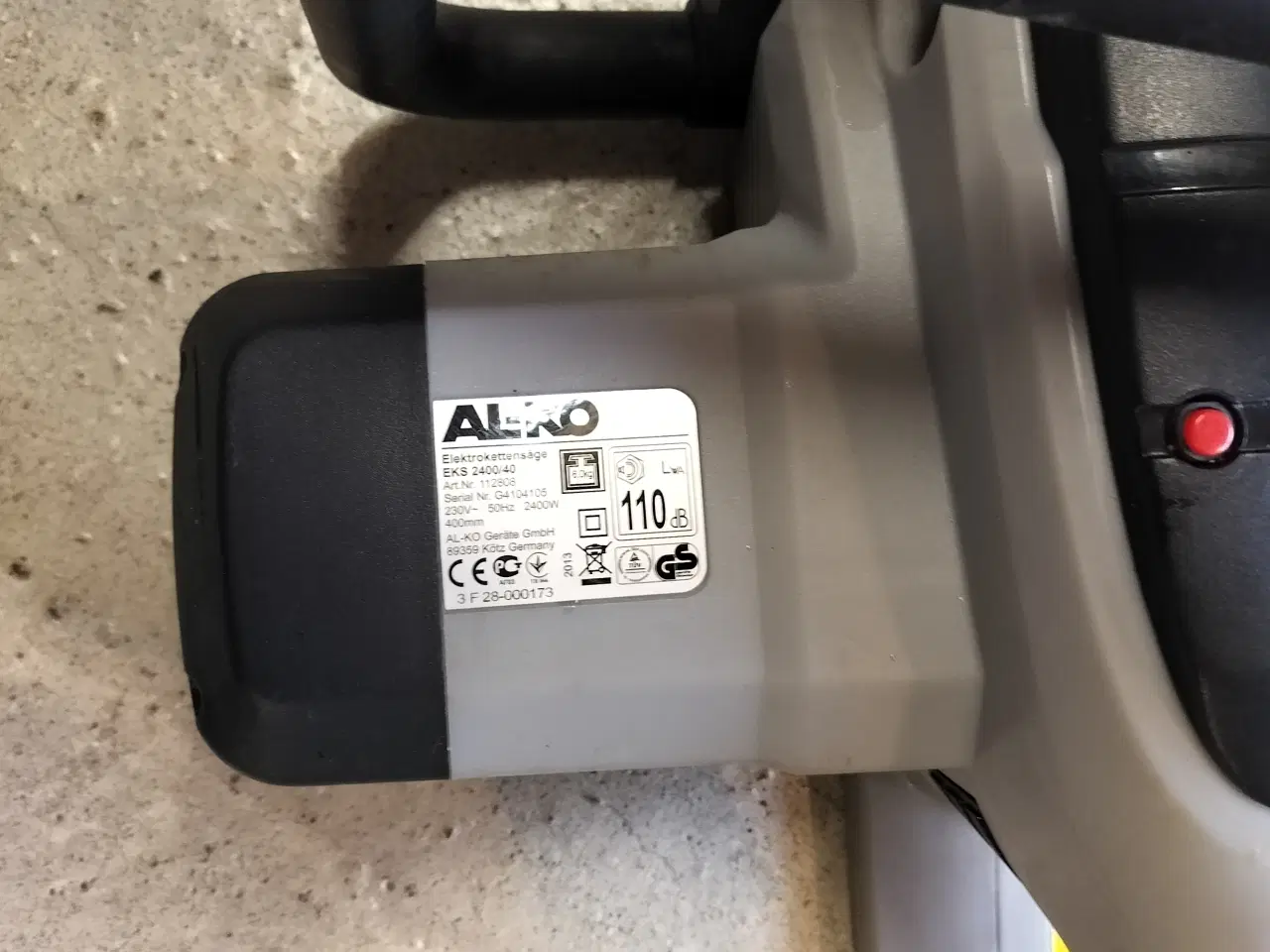 Billede 6 - Alko Eks 1400/40 stærk el kædesav på 2400 w