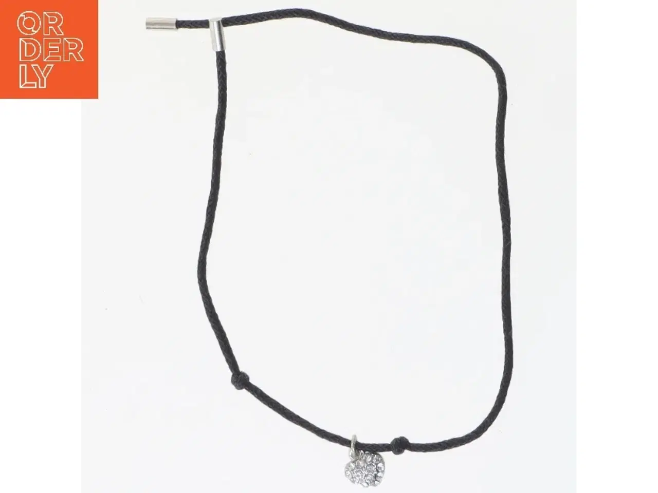 Billede 1 - Armbånd / ankelkæde med hjertevedhæng (str. 31 cm)