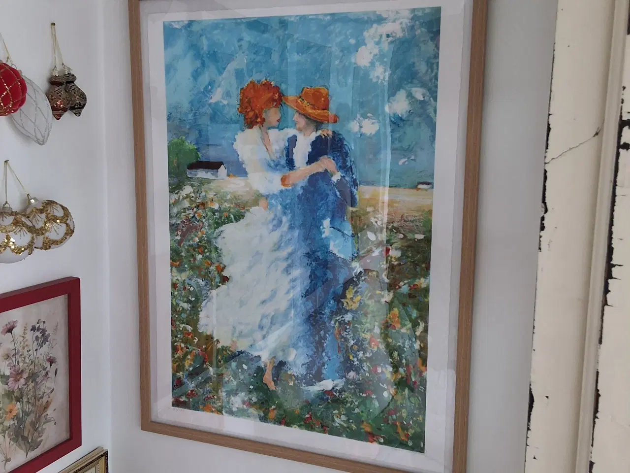 Billede 6 - Et smukt, unikt litografi af svensk kunstner