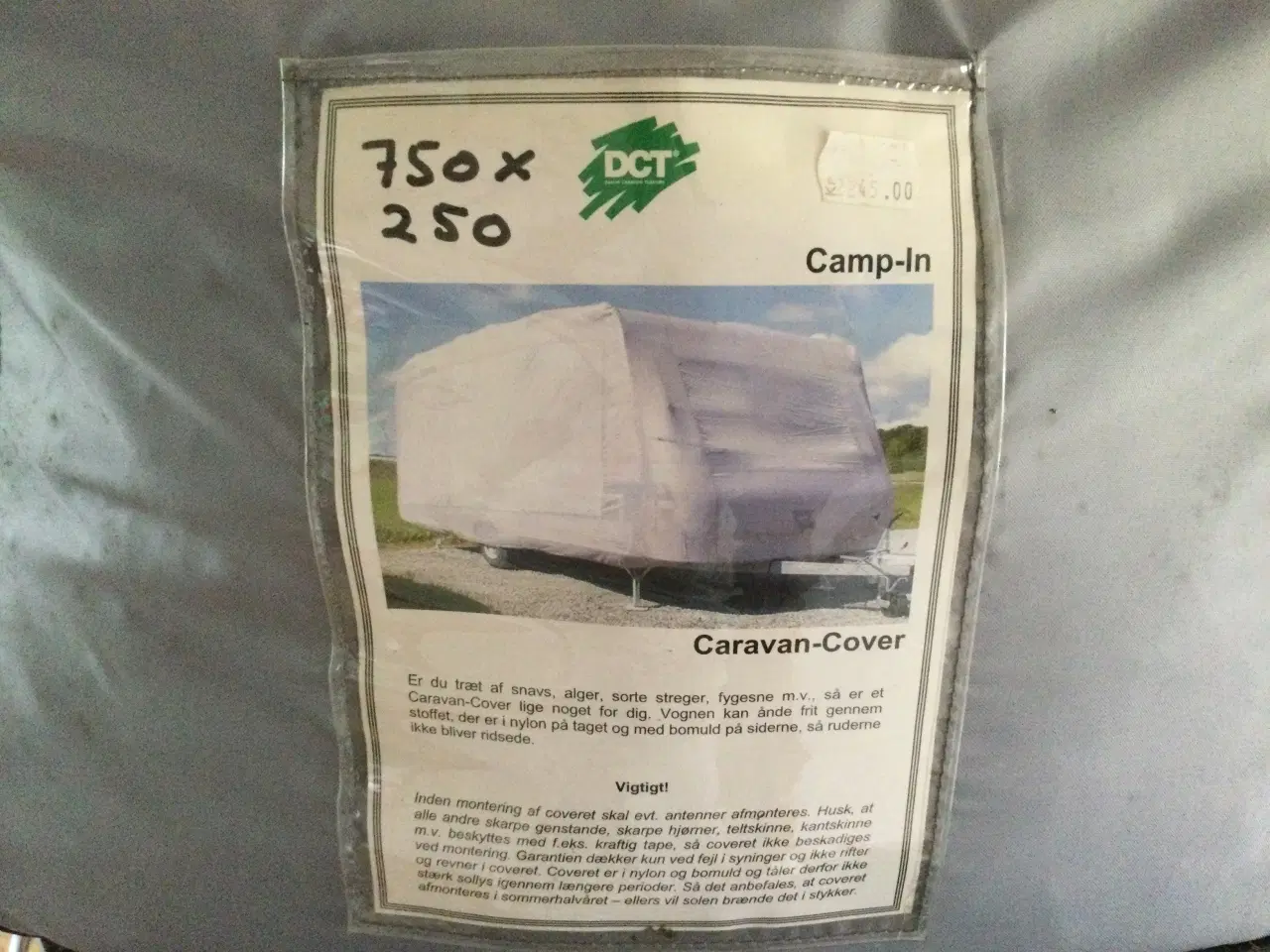 Billede 1 - Caravan cover 750 x 250 