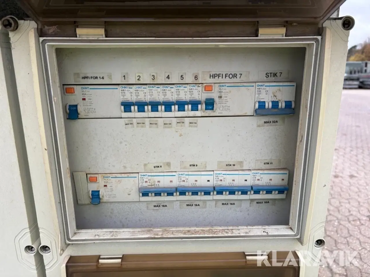 Billede 4 - Byggestrømstavler NST Bygge-el 5 styk