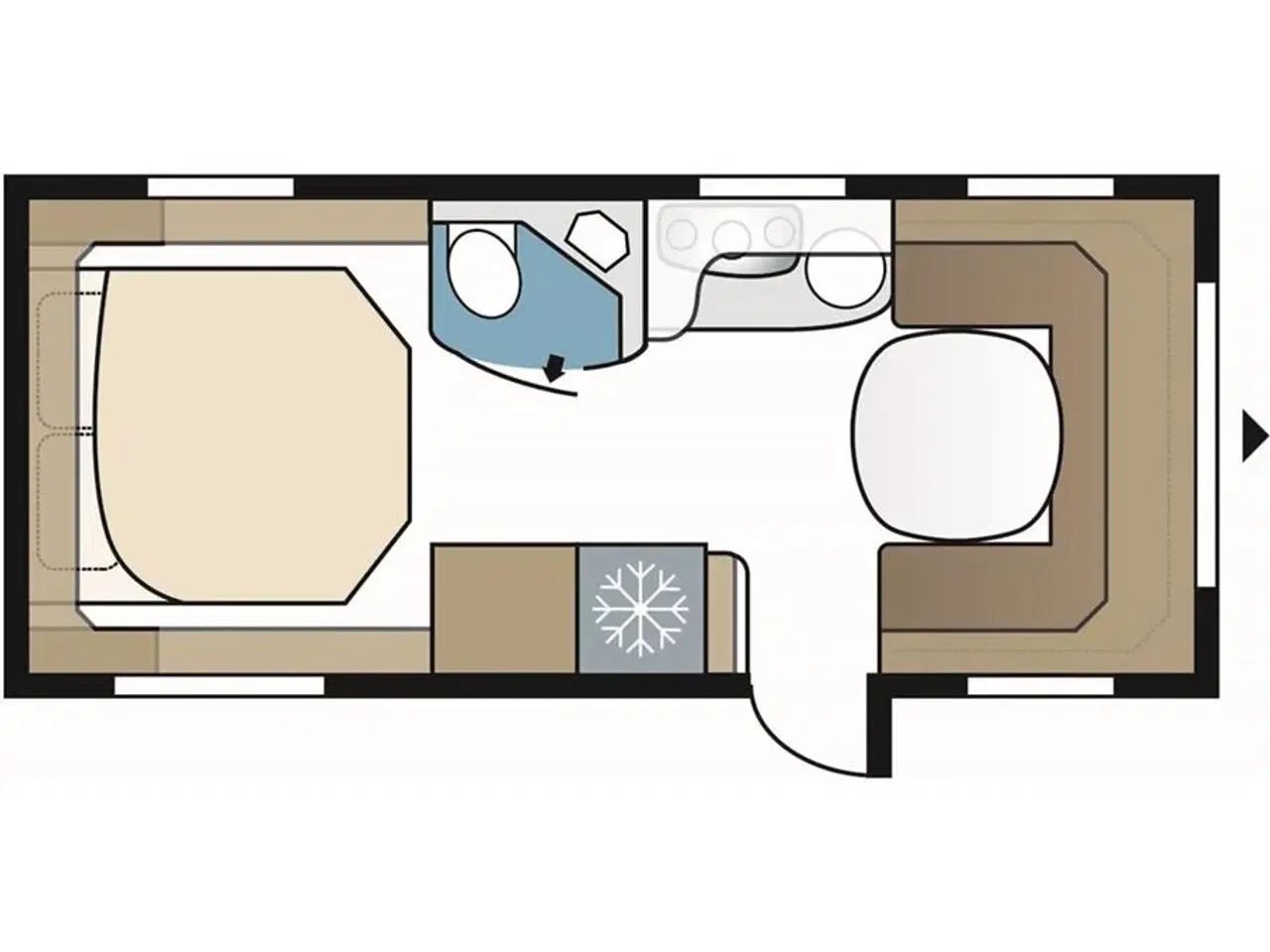 Billede 13 - 2024 - Kabe Royal 560 GLE KS B8