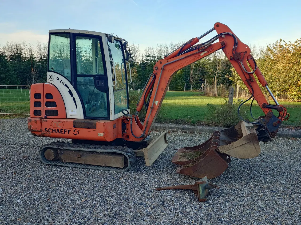 Billede 2 - schaeff hr 14 (terex) minigraver evt bytte 