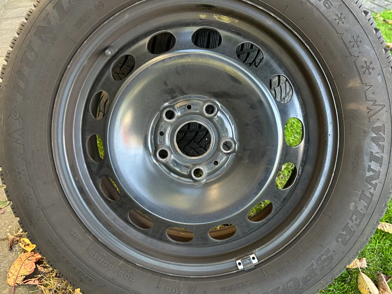 Billede 2 - Vinterhjul, 4 stk Dunlop Wintersport 5, 205/60 R16