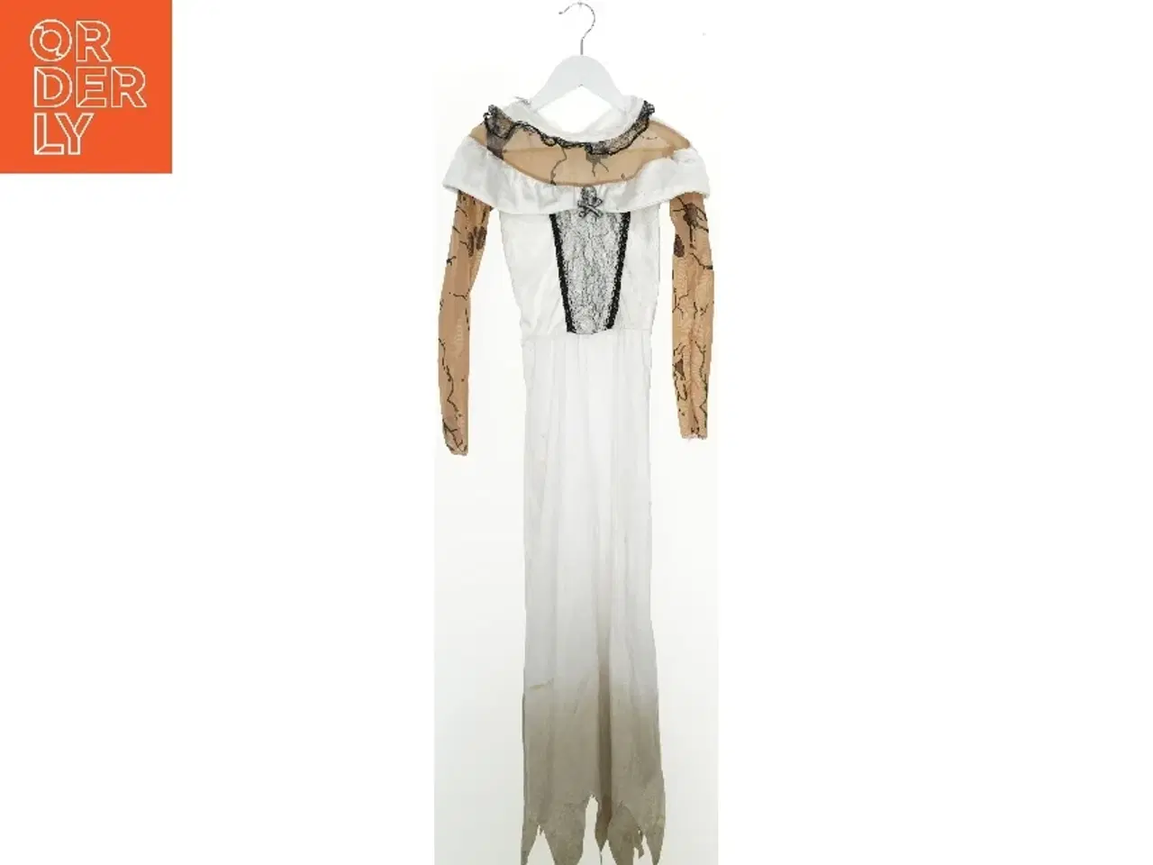 Billede 1 - Udklædningskjole med lange ærmer (str. 134)