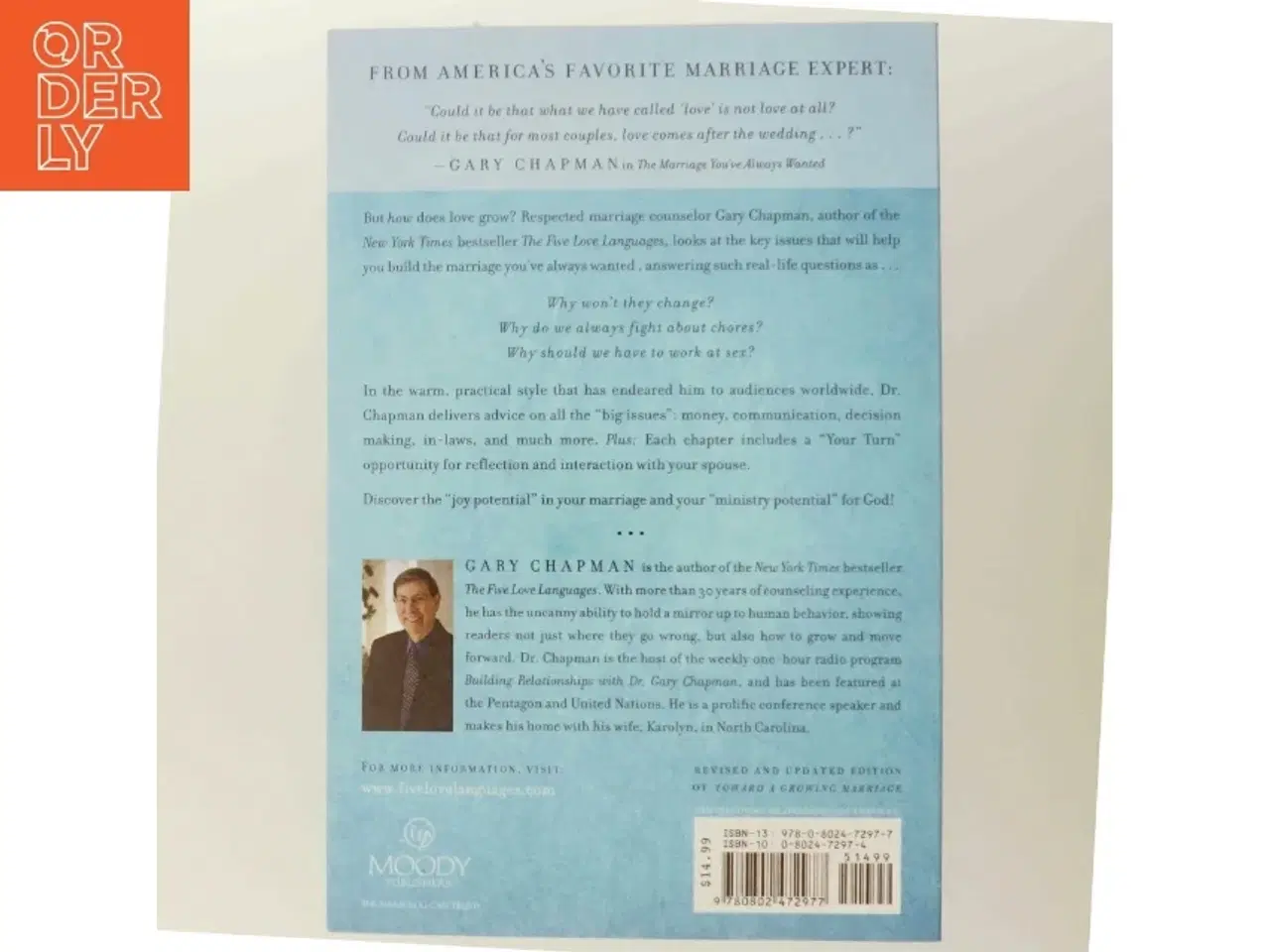 Billede 3 - The Marriage You've Always Wanted af Gary Chapman (Bog)