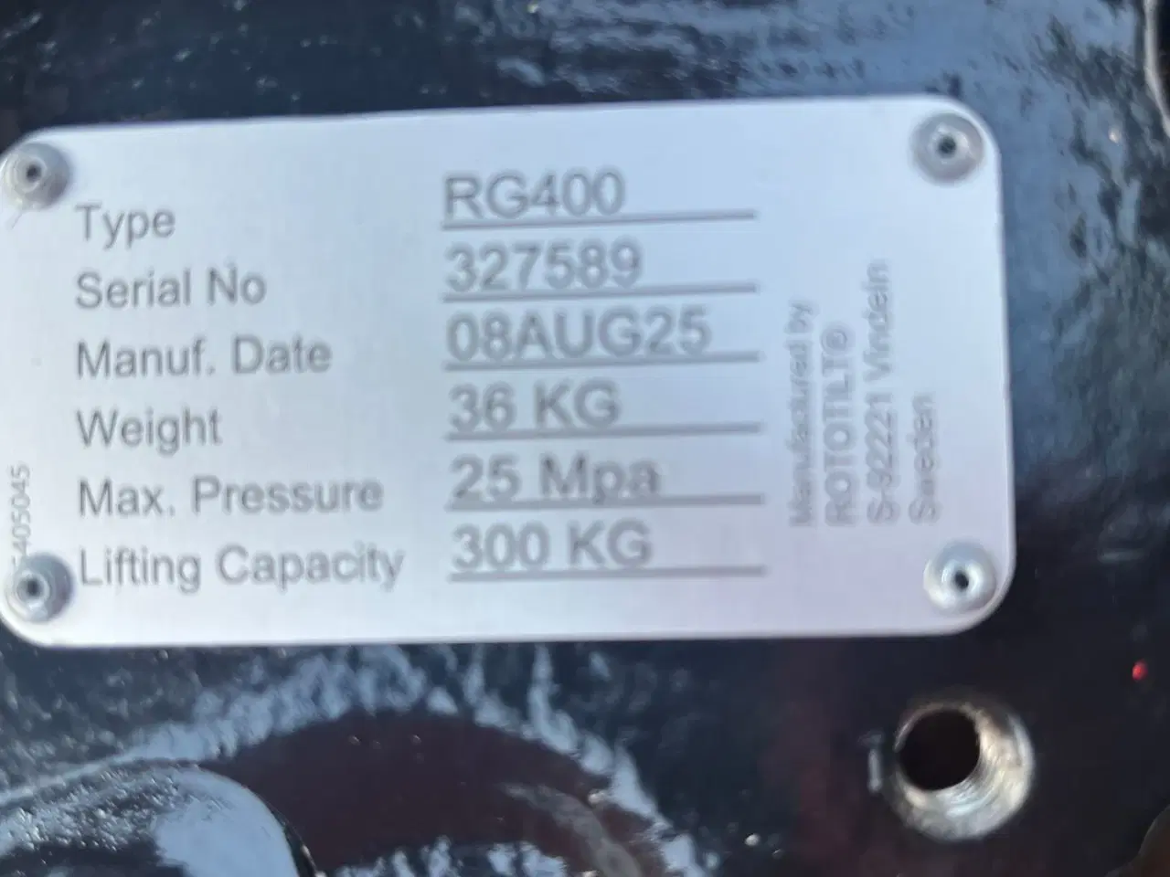 Billede 8 - Rototilt RG400 NYT RC2 rotortilt til 6tons maskine