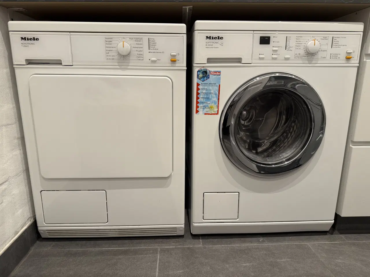 Billede 1 - MIELE Tørretumbler (og evt. vaskemaskine)