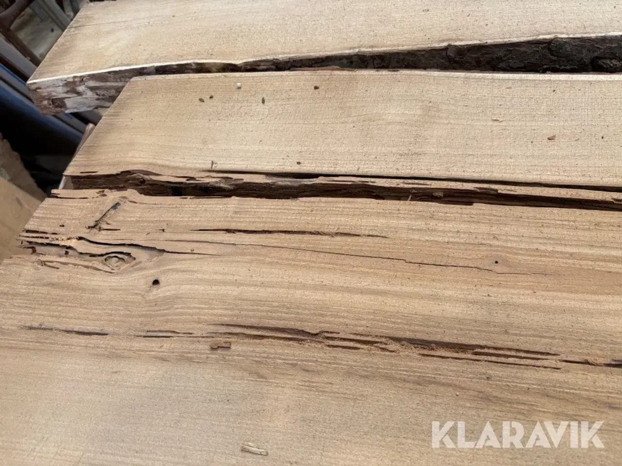 Billede 7 - Kastanje træs planker 2 styk