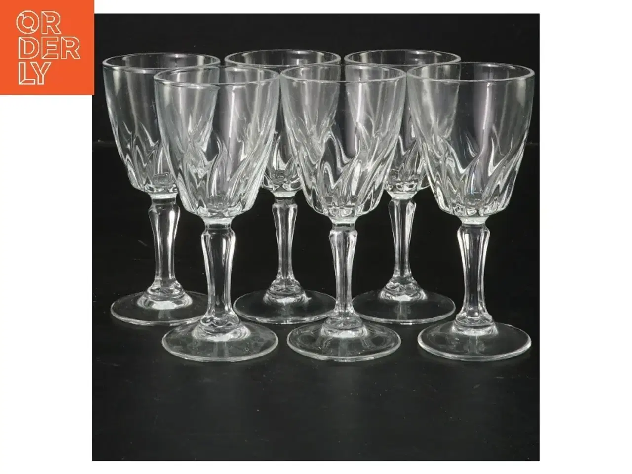 Billede 1 - Sæt med 6 vandglas (str. 6 styk, 11,5x5 cm)