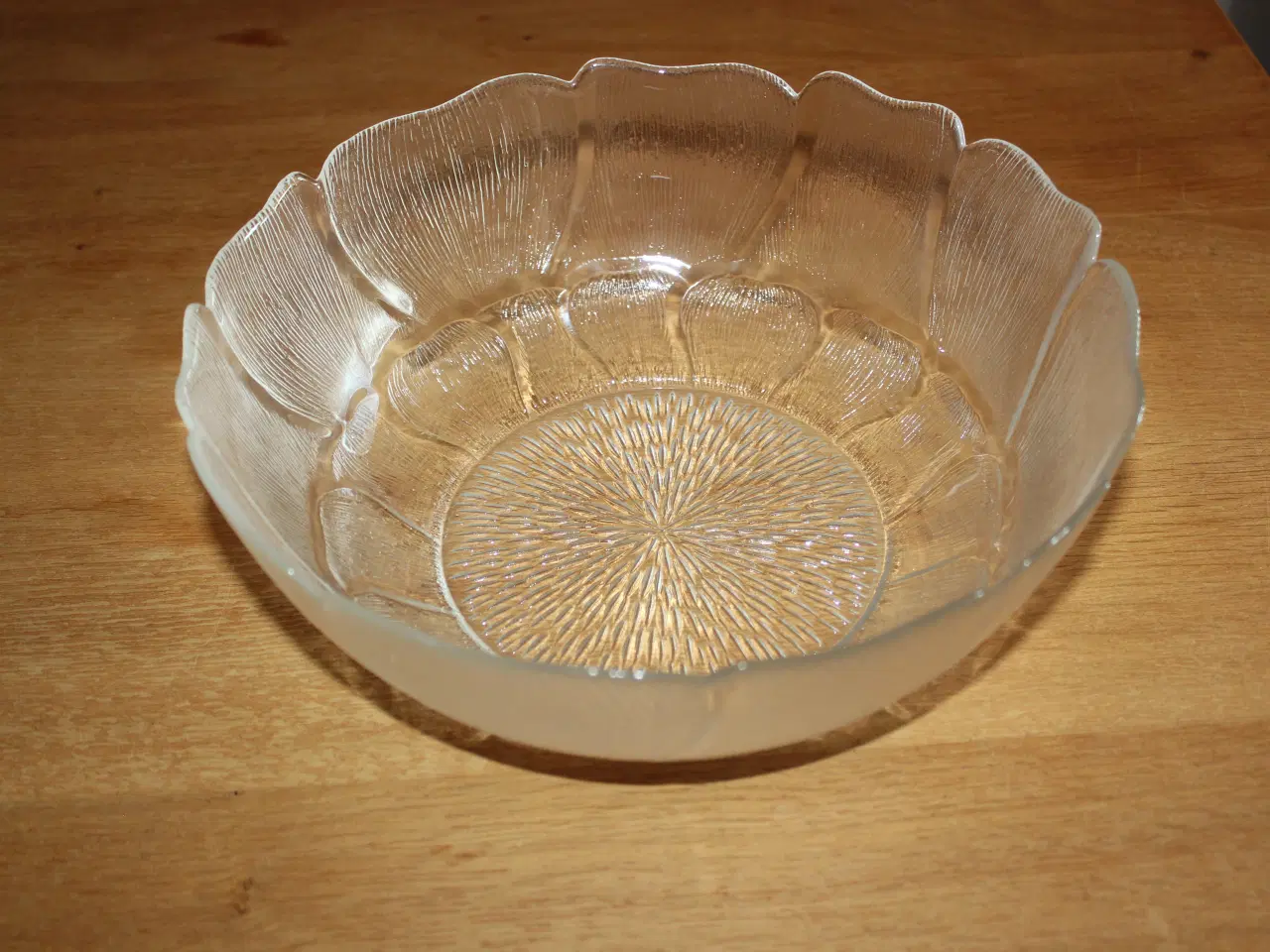 Billede 1 - Flot glasskål