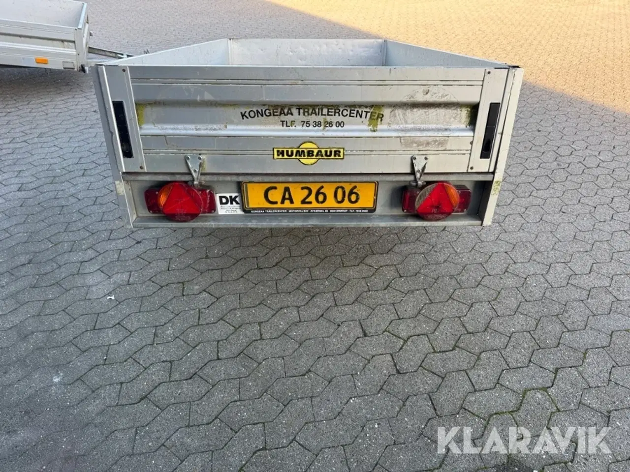 Billede 7 - Trailer Humbaur 750kg