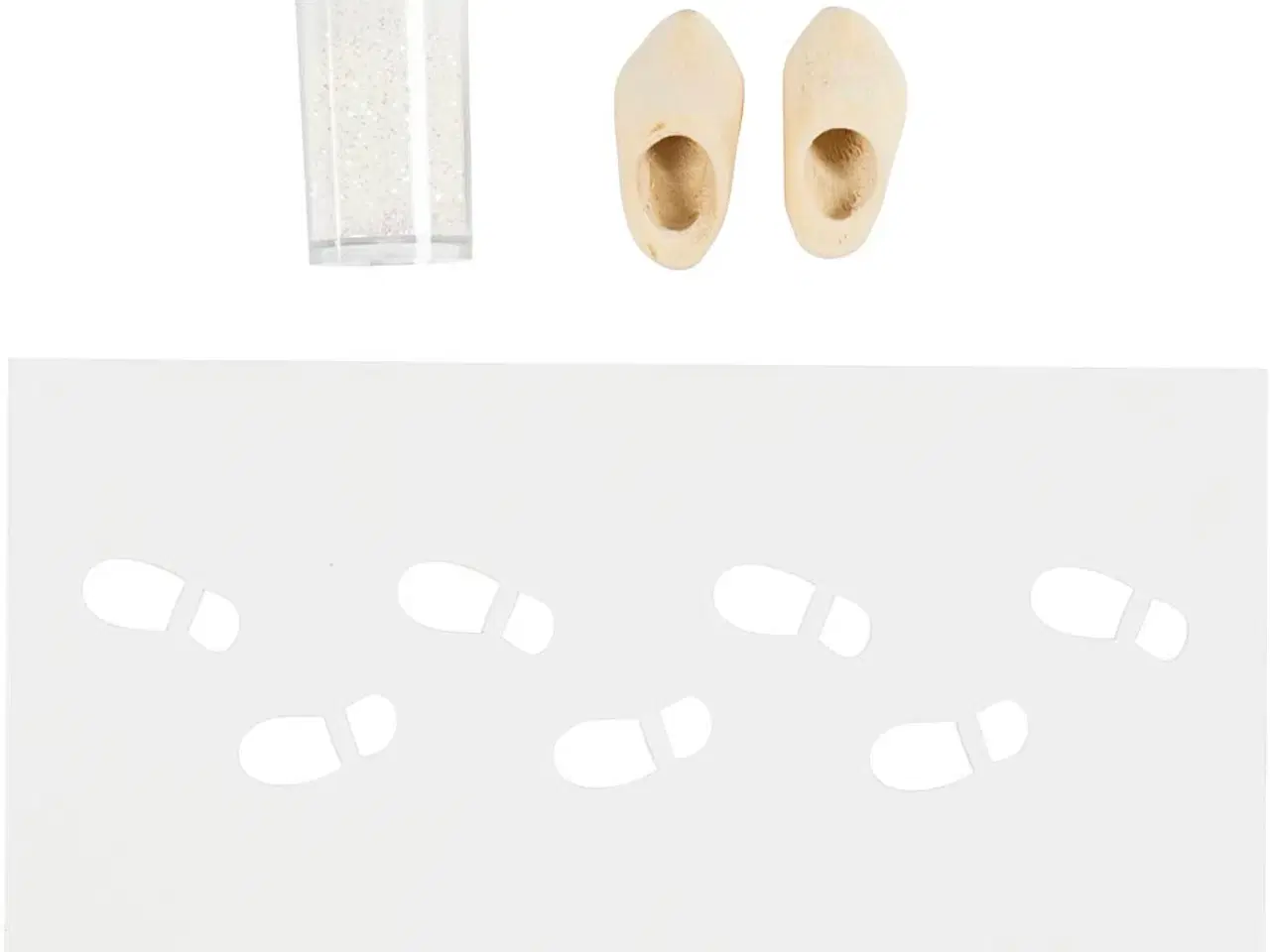 Billede 1 - Mini DIY Kit Nissens Dør, Fodspor, 1 pk.