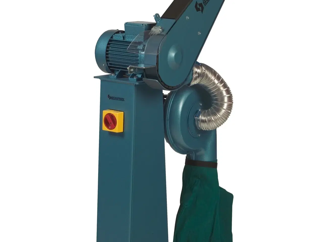 Billede 1 - 1600X Værkstedsbåndsliber Scantool med udsugning