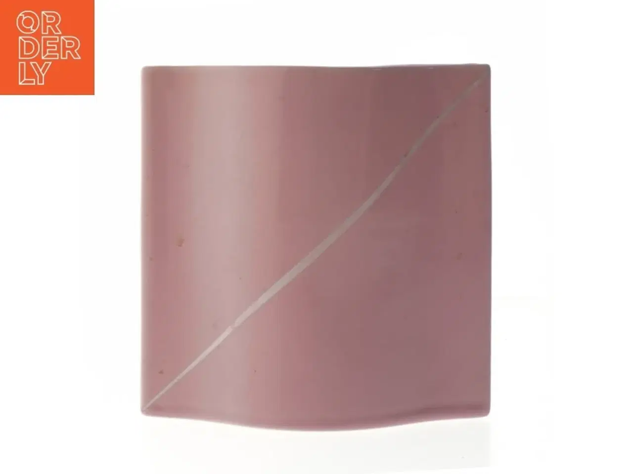 Billede 1 - Rosa keramisk vase 16x16 cm (str. 16x16 cm)