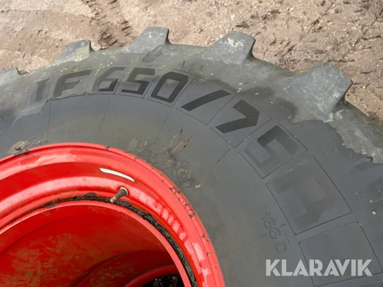 Billede 2 - Michelin 650/75-30 tvillinghjul schaad fælge