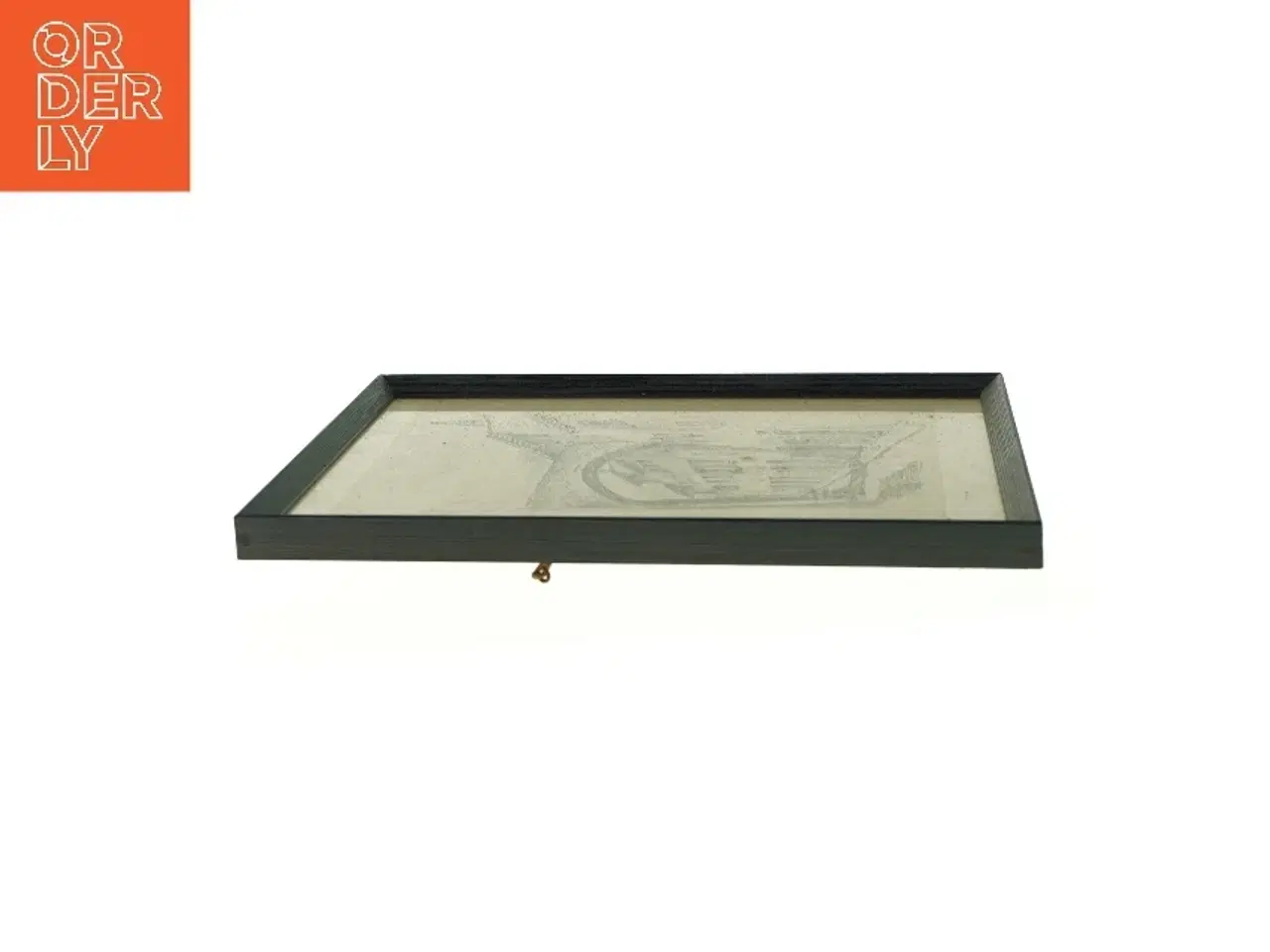 Billede 3 - Billedramme med tegning (str. LB:37x30cm)