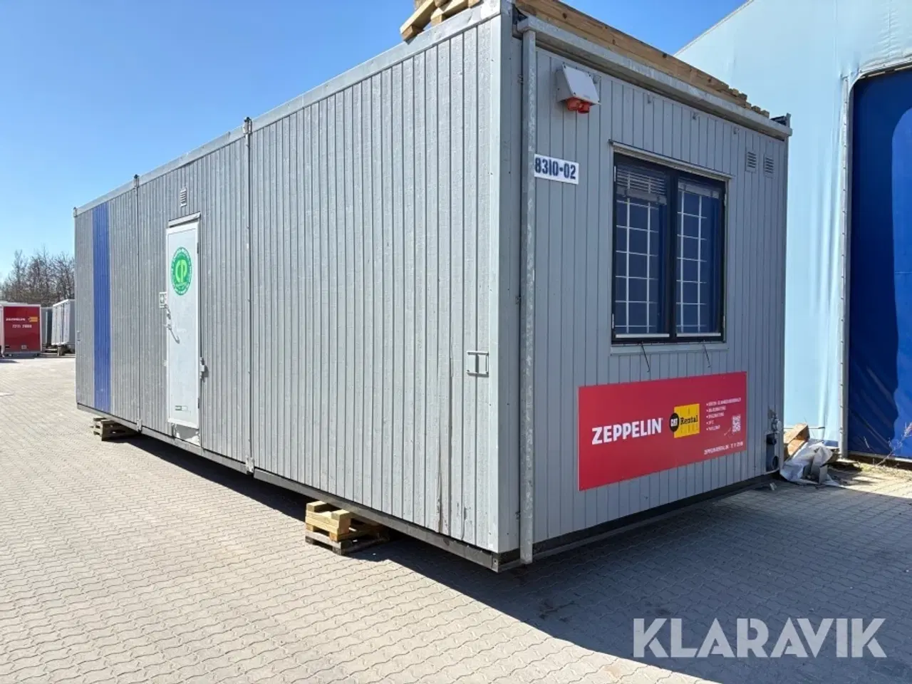 Billede 2 - Kontormodul med trinette, bad og toilet Cp/zeppelin